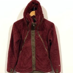 Kuhl athletic fleece hoodie sweatshirt